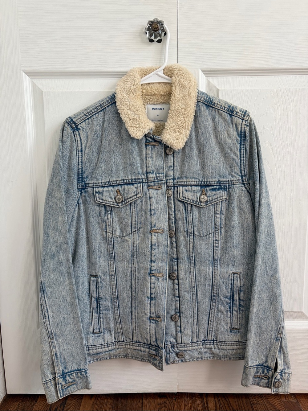 Old Navy • Sherpa Lined Jean Jacket